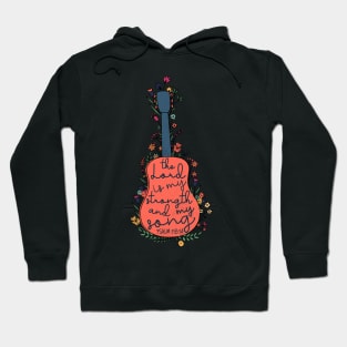 Psalm 118 14 Christliches Design Hoodie